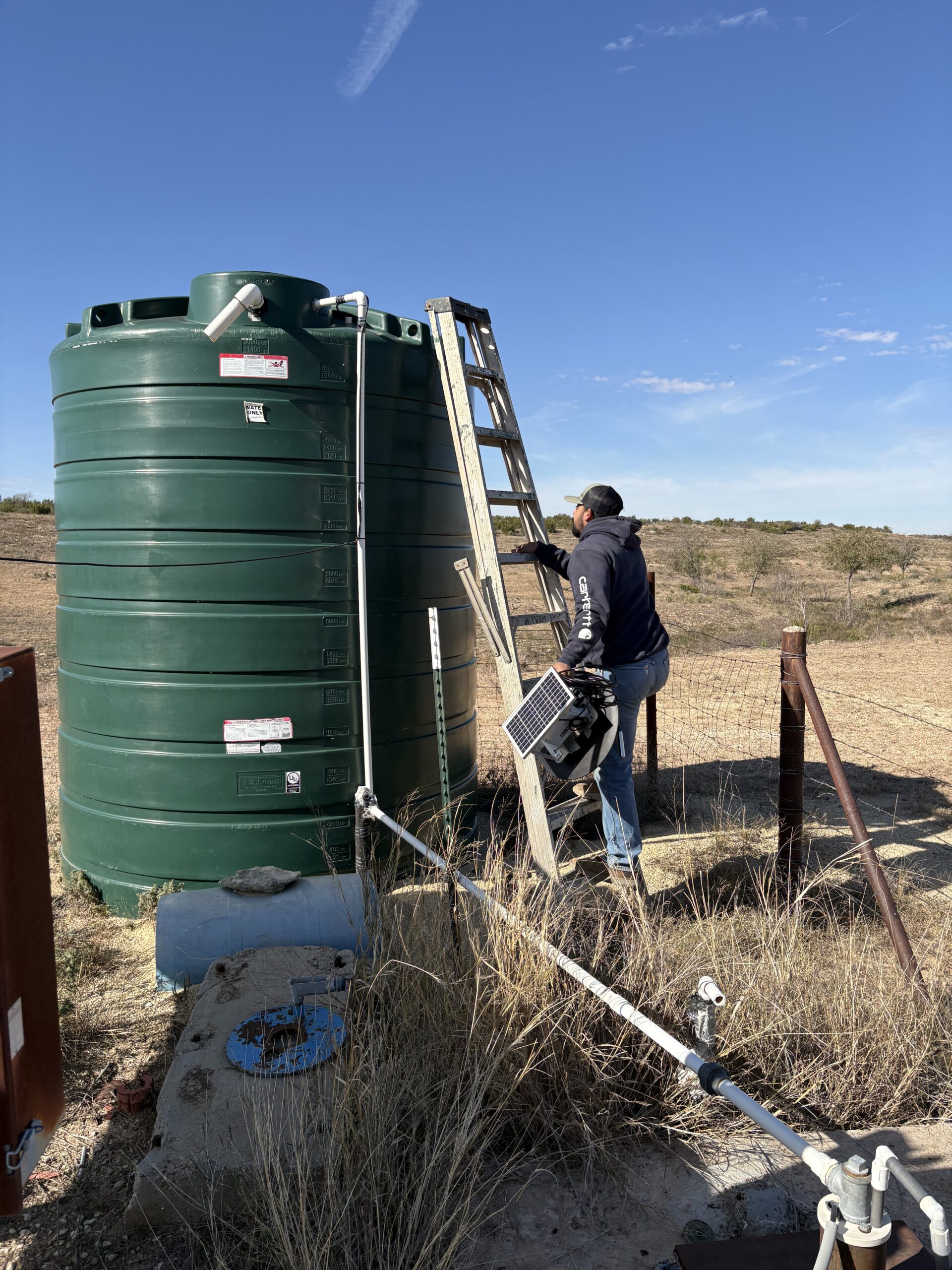 TankBoss being installed